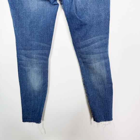 Kut From The Kloth 4P High Rise Donna Fab Ab Ankle Skinny Jeans Medium Wash Blue - Picture 6 of 9